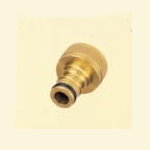 Brass nozzle and hose connector # P12-C308 - Are Sheng Industry