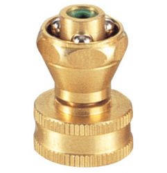 Brass nozzle and hose connector # ASE-3220 - Are Sheng Industry