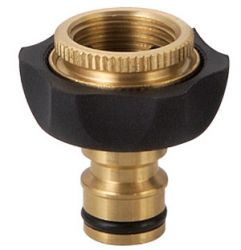 Brass nozzle and hose connector # ASE-8253T - Are Sheng Industry