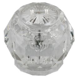 Sayco faucet clear acrylic knob D39-007