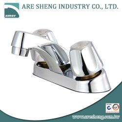 4” lavatory faucet with metal handle in chrome finish 03-001