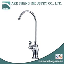 Brass water filter faucet with single handle, chrome D11-006