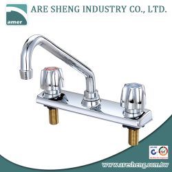 Brass kitchen faucet zinc handle #05A-09