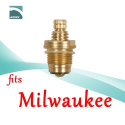 Fits Milwaukee replacement plastic or metal stem and cartridge –Are Sheng