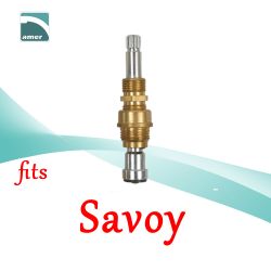 Fits Savoy replacement plastic or metal stem and cartridge –Are Sheng
