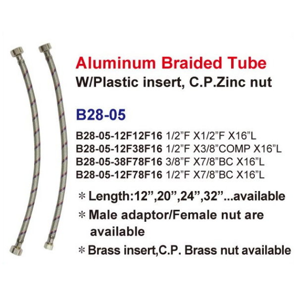 Stainless steel flexible tube # B28-05 - Are Sheng Plumbing Industry
