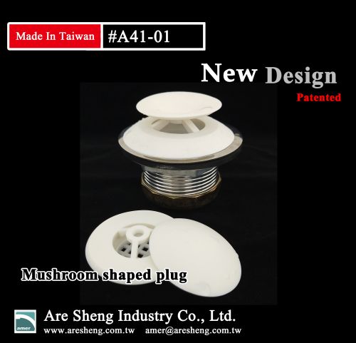 Universal mushroom style TPV drain plug