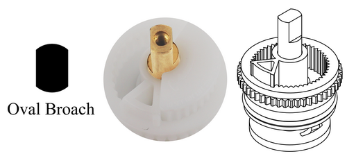 Gerber shower cartridge broach 