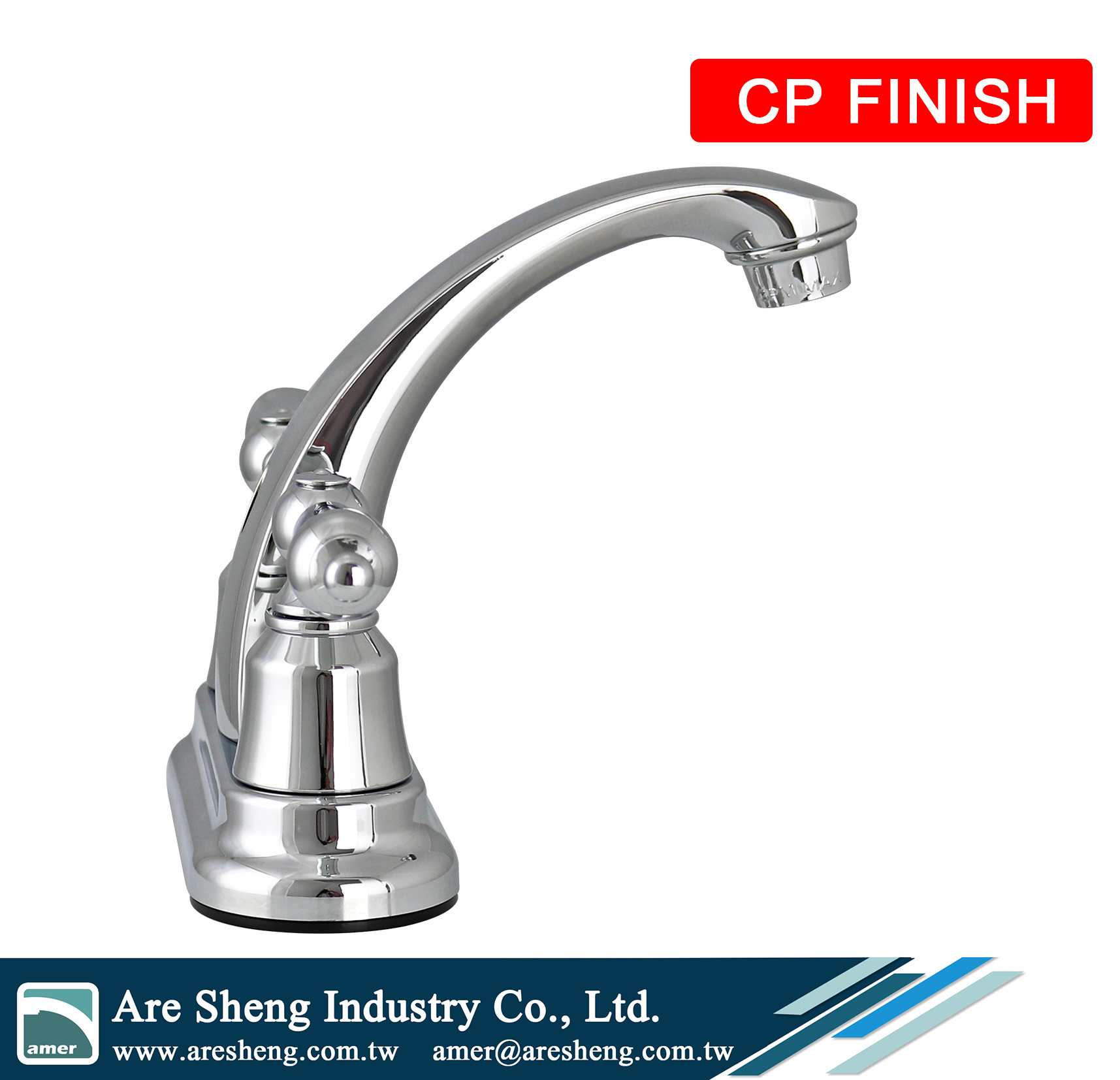 R01-008CP RV mobile home non metallic 4 inch facuet high rise spout
