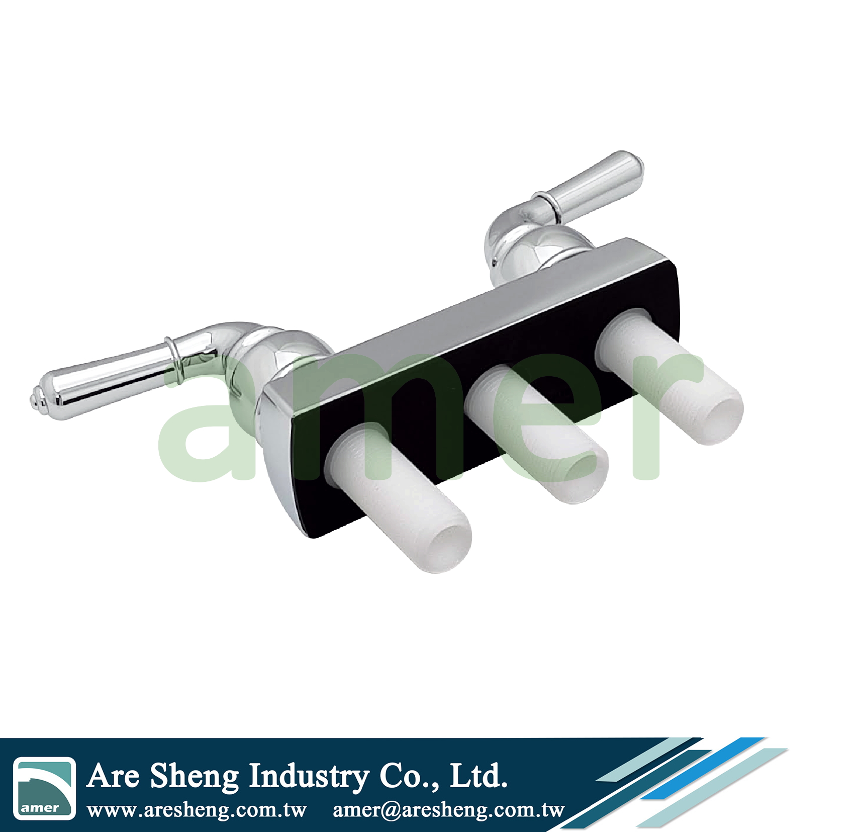 R02-002A RV mobile home plastic shower valve with head shower