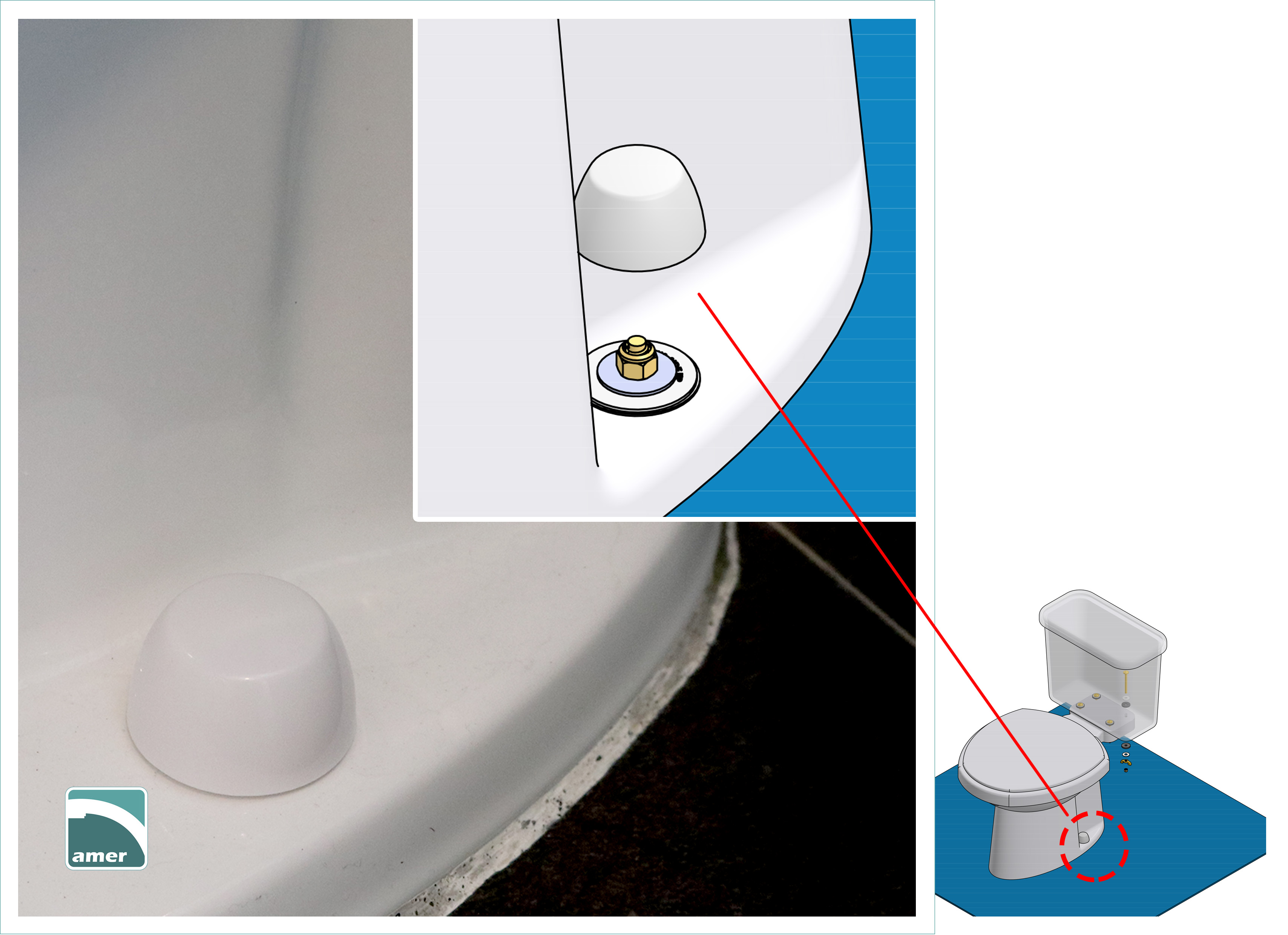 step 4- unscrwe the closet bolt