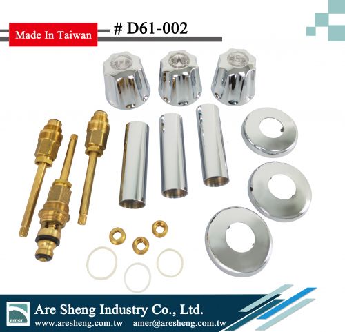 Shower valves combo # D61-002 fits Gerber - Are Sheng Plumbing Industry