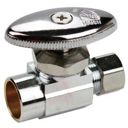 Brass straight valve # 18-013 - Are Sheng Plumbing Industry