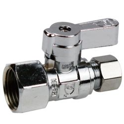 Brass straight valve # D63-001 - Are Sheng Plumbing Industry