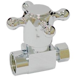 Brass straight valve # D63-005 - Are Sheng Plumbing Industry