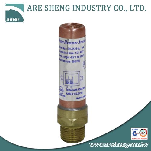 Water hammer arrestor # D74-005 - Are Sheng Plumbing Industry