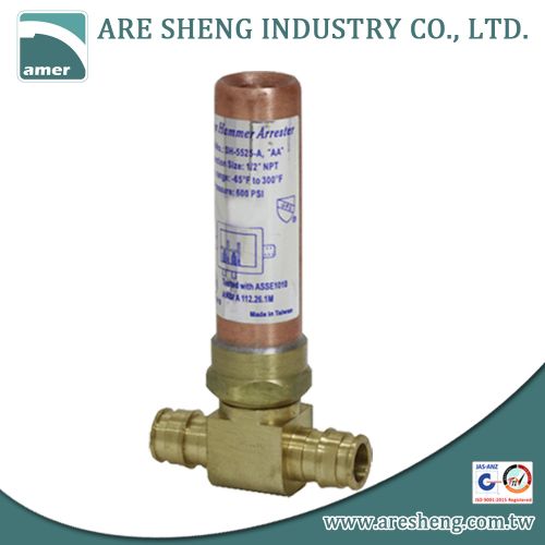 Water hammer arrestor # D74-011 - Are Sheng Plumbing Industry
