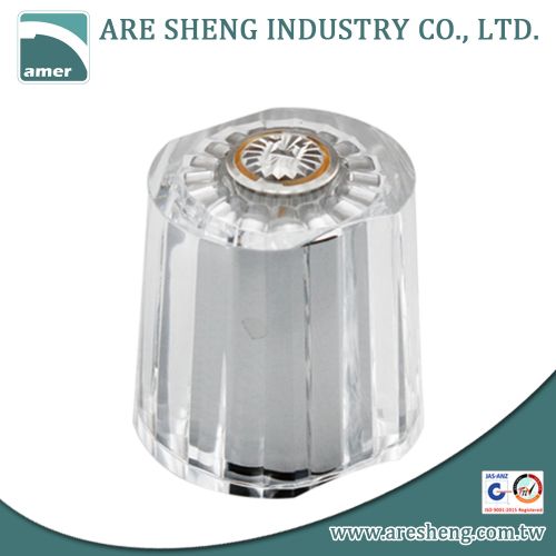 American Standard faucet knobs in clear acrylic D36-004