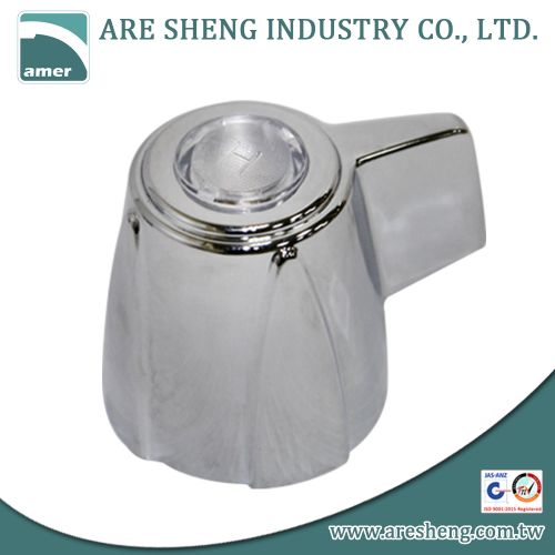 Chrome finish plastic handle for Delta taps D36-018