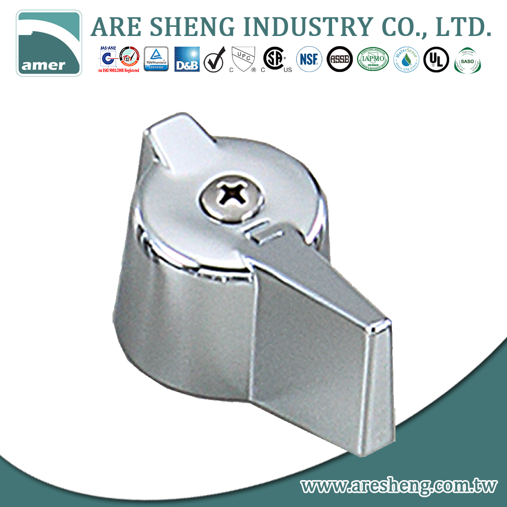 Metal Chrome Handle Fits Gerber Are Sheng Professional