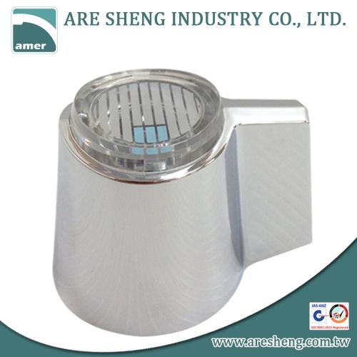 Chrome plastic handle replacement for Sterling D40-004
