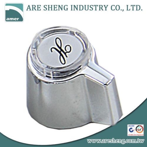 Metal chrome Sterling lavatory and kitchen faucet handle 14-012L