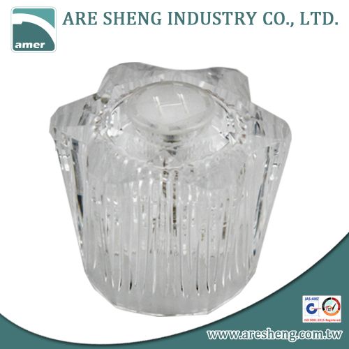 2 acrylic tub and shower handle assembly D40-005