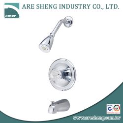 One handle Tub & shower faucet with zinc spout 07-003