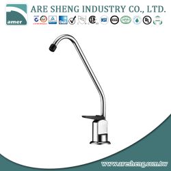 Drinking water faucet with plastic nozzle and handle, chrome finish D11-001