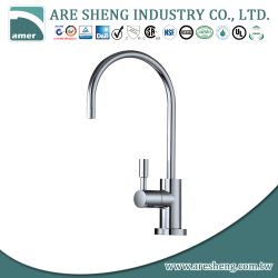 Drinking kitchen water faucet with high spout and single handle D11-010