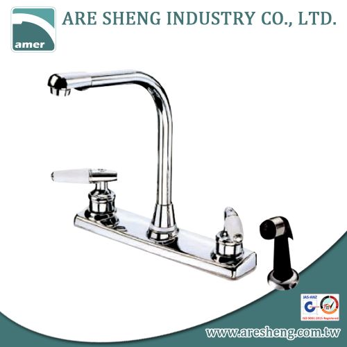 High spout washerless kitchen faucet #05-011