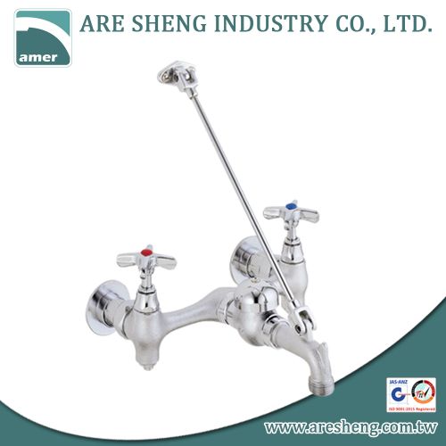 Brass new style sink faucet cross handle best kitchen tap #051-10