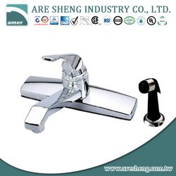 Plastic single lever kitchen faucet #10-004