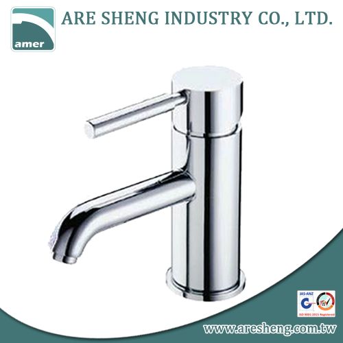 Kitchen faucet chrome brass stick handle #091-15