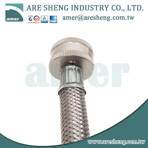Washing machine connector stainless steel tube