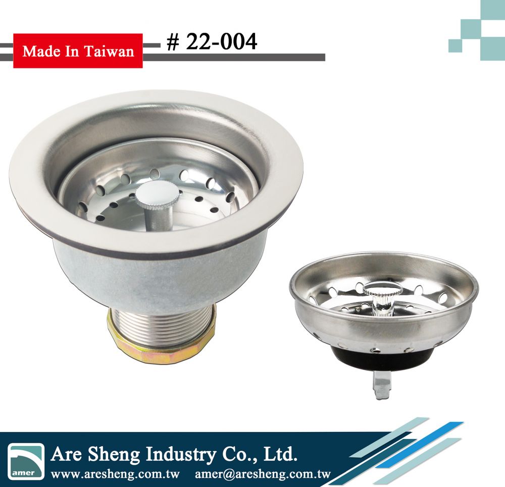 4 1/2 Kitchen Sink Strainer Double Cup Bulk Order Are Sheng