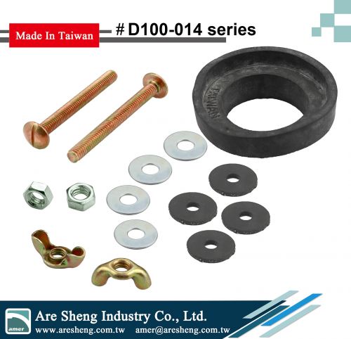 D100-014S-5163- toilet tank bolt installation