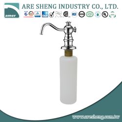 Deck mount soap dispenser # D12-004 - Are Sheng Plumbing Industry