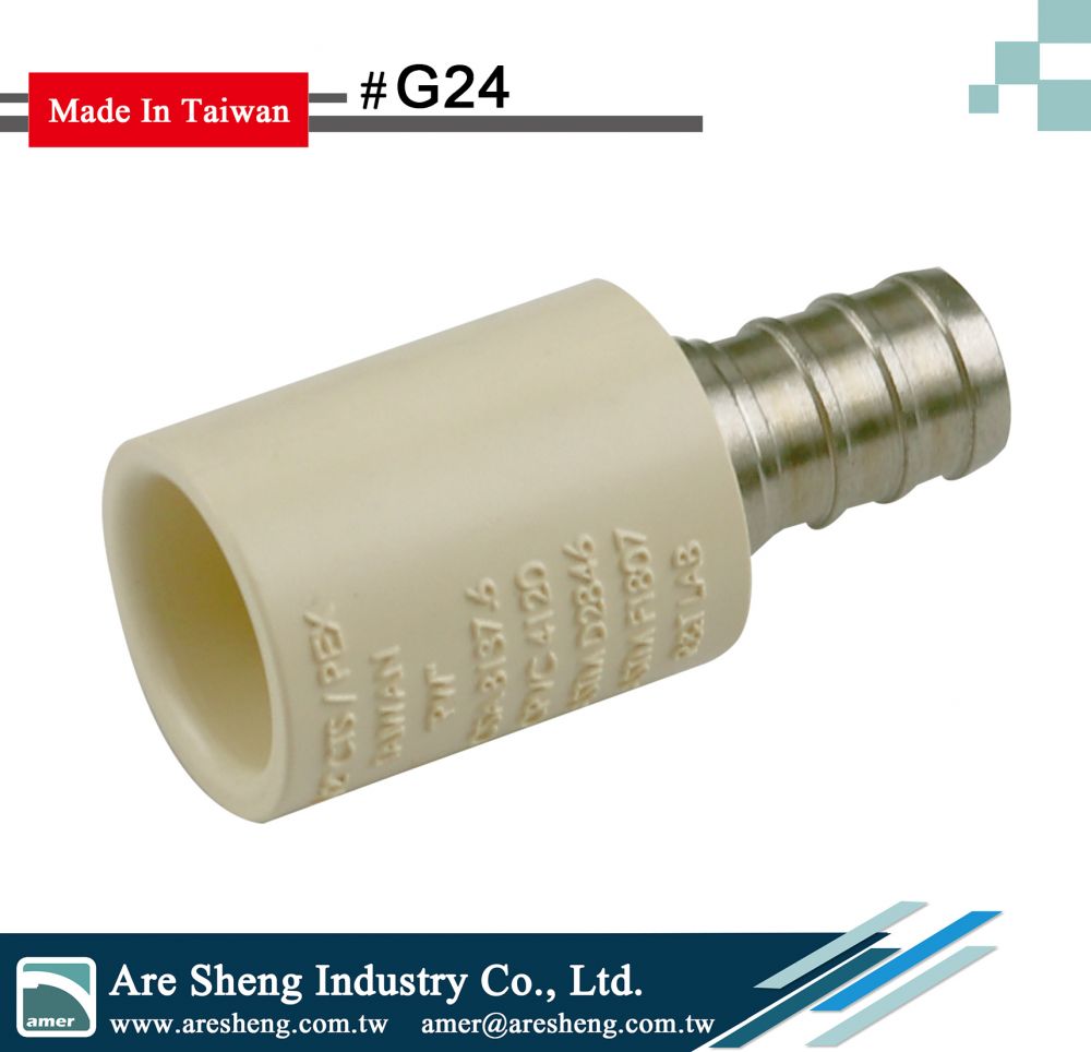 Transition Adapter S.S. PEX x CPVC socket