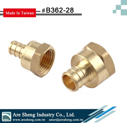 Brass adapter PEX x FPT