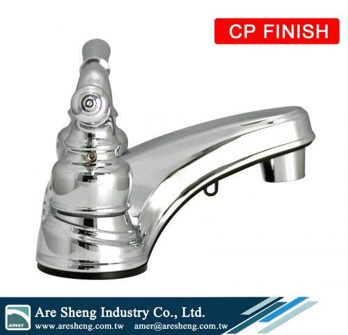 Non-Metallic 4 inch Centerset Deck-Mount Lavatory Faucet