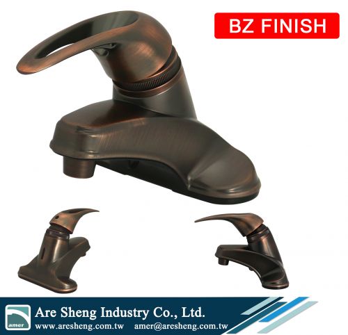 RV single lever loop handle bathroom plastic faucet, plastic 4in single lever handle lavatory faucet, non metallic centerset single lever bathroom faucet, RV single loop classical lavatory plastic faucet chrome without pop up, 4in single loop handle RV mo