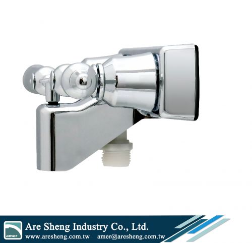 4 in RV mobile travel home 2 lever handles plastic tub and shower diverter valve faucet with handheld shower kit, non-metallic RV Mobile Home 4 in centerset 2 lever handles diverter shower Valve with handheld shower set chrome, 2 lever handles RV shower d