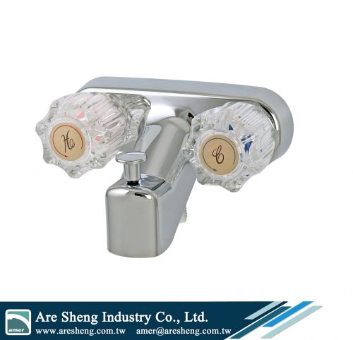 4 in RV 2 acrylic handles plastic tub and shower vacuum breaker diverter faucet with handheld shower kit chrome, RV 4 in centerset 2 AC handles tub shower diverter vacuum breaker faucet with handheld shower replacement brush nickel, 2 handles RV 4 in vacu