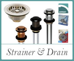 Plumbing tools including sink strainer, PO plug, tub stopper - drainage kits –Are Sheng