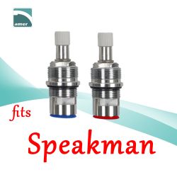Fits Speakman replacement plastic or metal stem and cartridge –Are Sheng