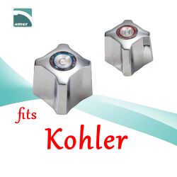 Fits Kohler replacement plastic or metal handle –Are Sheng