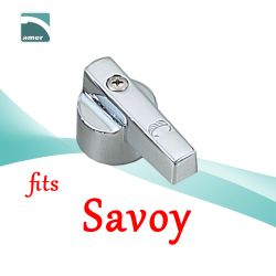 Fits Savoy replacement plastic or metal handle –Are Sheng