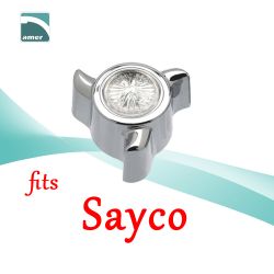 Fits Sayco replacement plastic or metal handle –Are Sheng