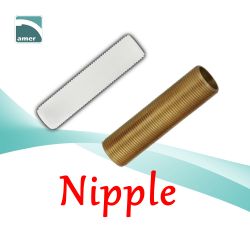Plastic and metal nipple and other faucet replacement parts- Are Sheng